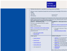 Tablet Screenshot of berkeleyinternational.net